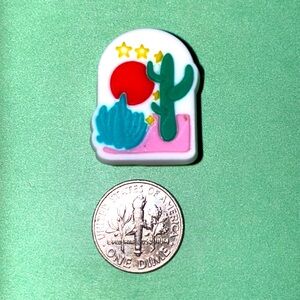 (10 for $15) Desert Arid Climate Cactus Crocs Shoes Charms